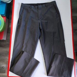 Calvin Klein casual / business dress pants darker grey men's size 32